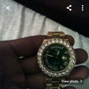 Men's Rolex presidental ostrich